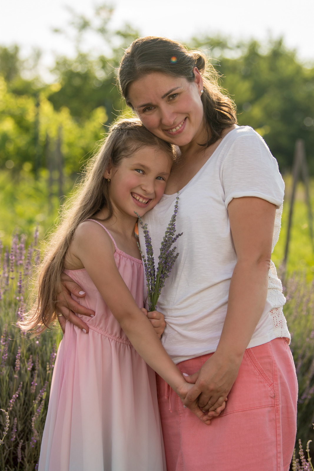 portre_22 anya lány portré levendulás