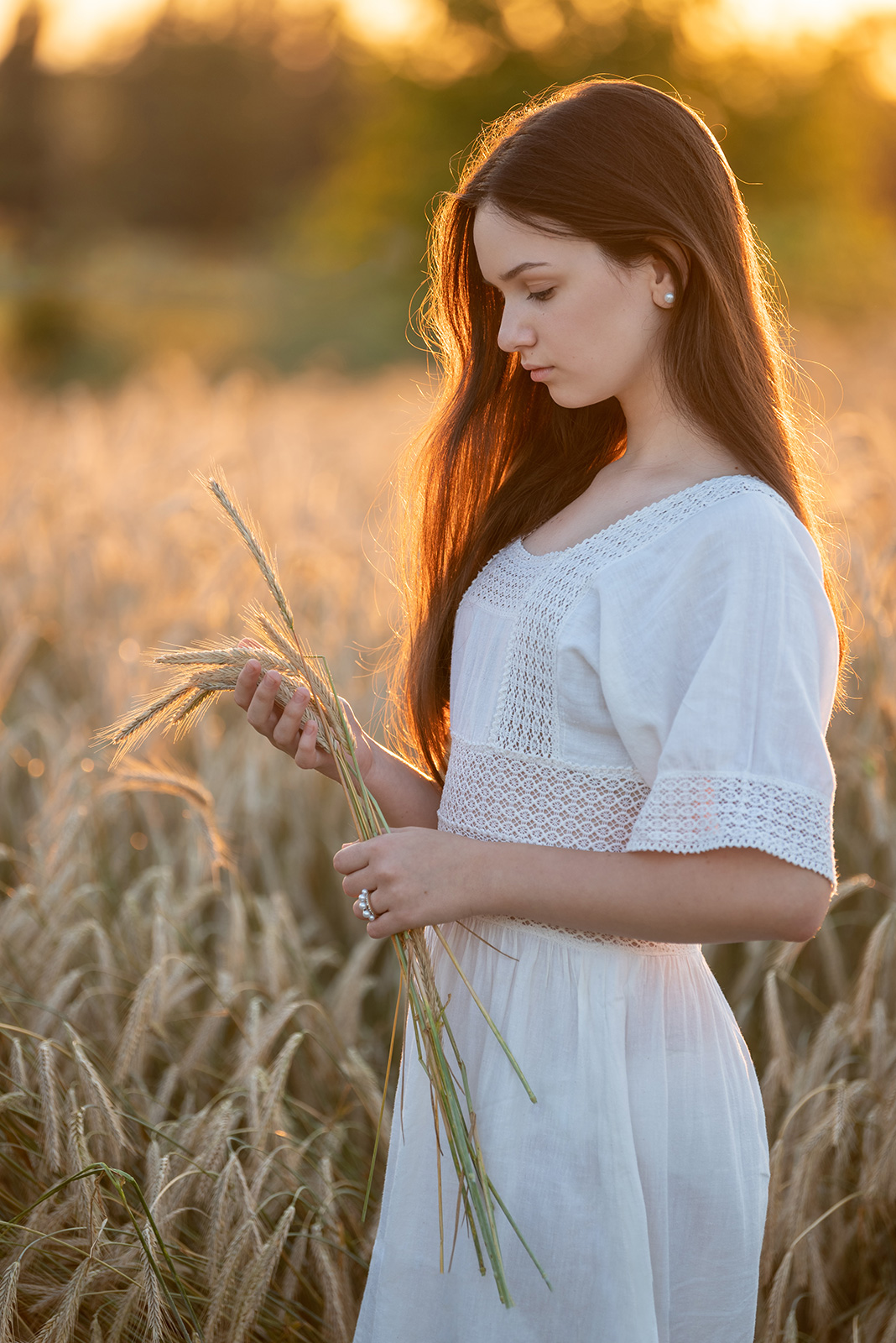 portre_30 búza naplemente lány portré